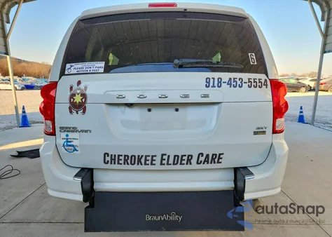 2019 Dodge Grand Caravan Sxt - Wheelchair Van z USA, uszkodzony, nr VIN 2C4RDGCG9KR661029